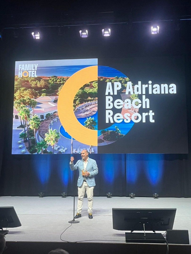 AP Adriana Beach Resort in Albufeira wins “Family Hotel” award