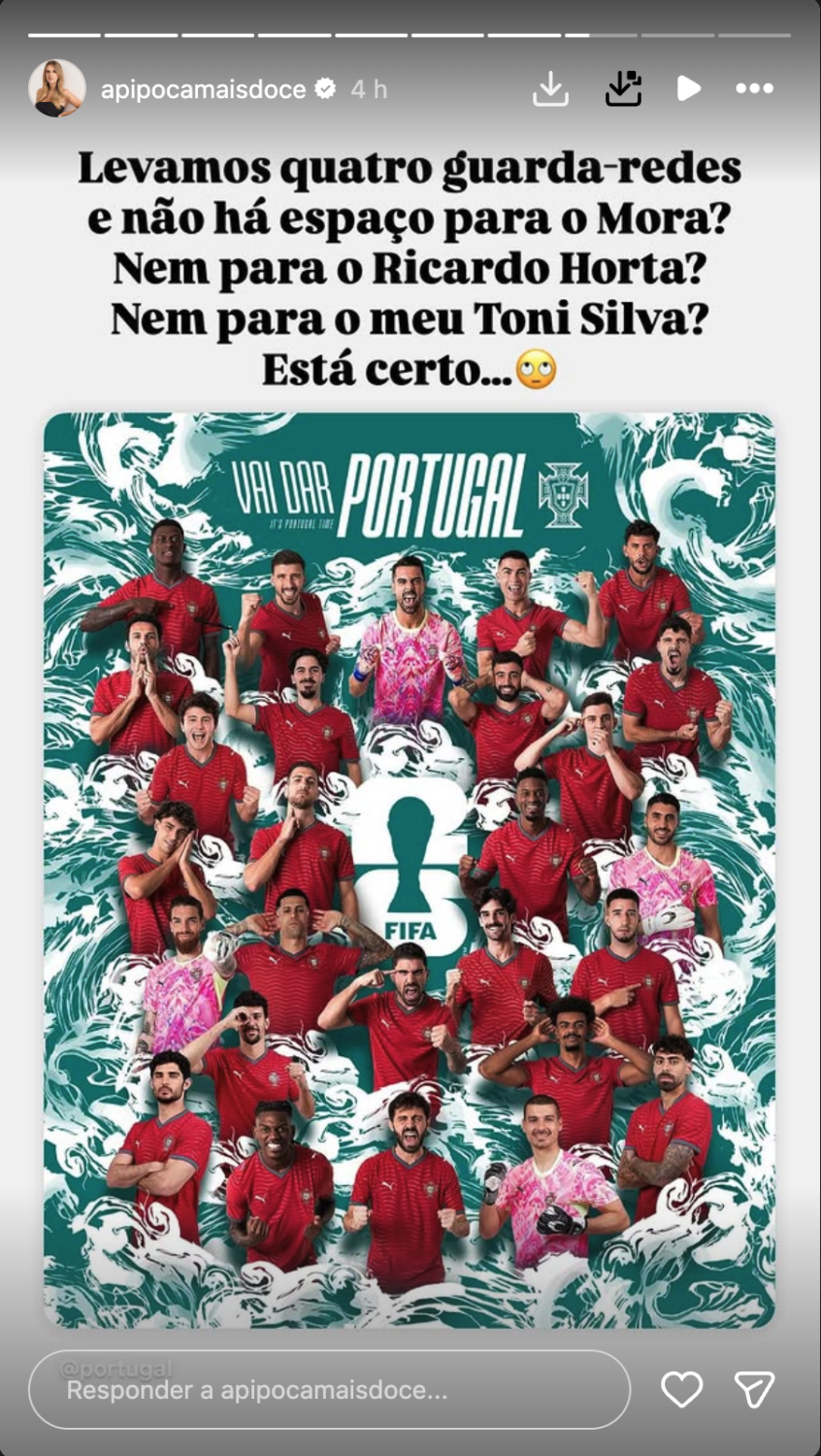 'Pipoca Mais Doce' reacts to Portugal's call-up for the 2026 World Cup: “That's right…”