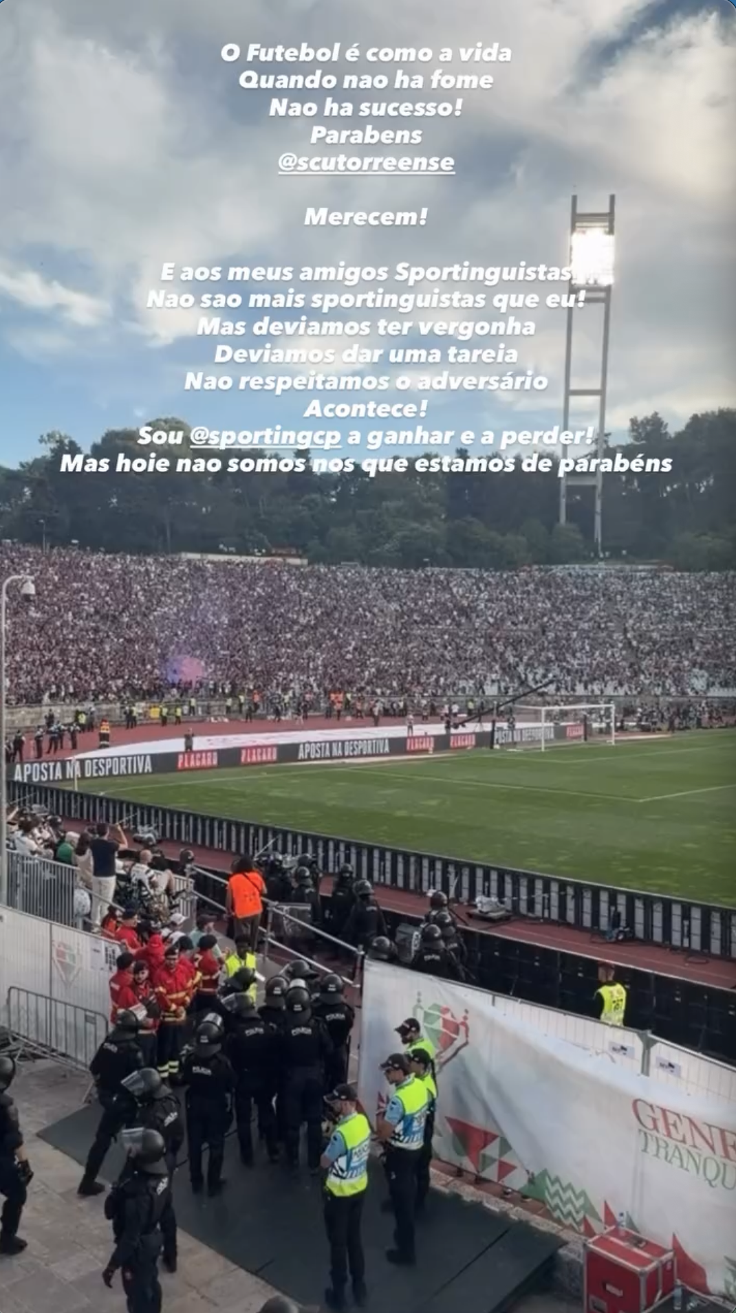 “We should be ashamed.” Marco Costa reacts after Sporting's defeat and leaves a message to his rival