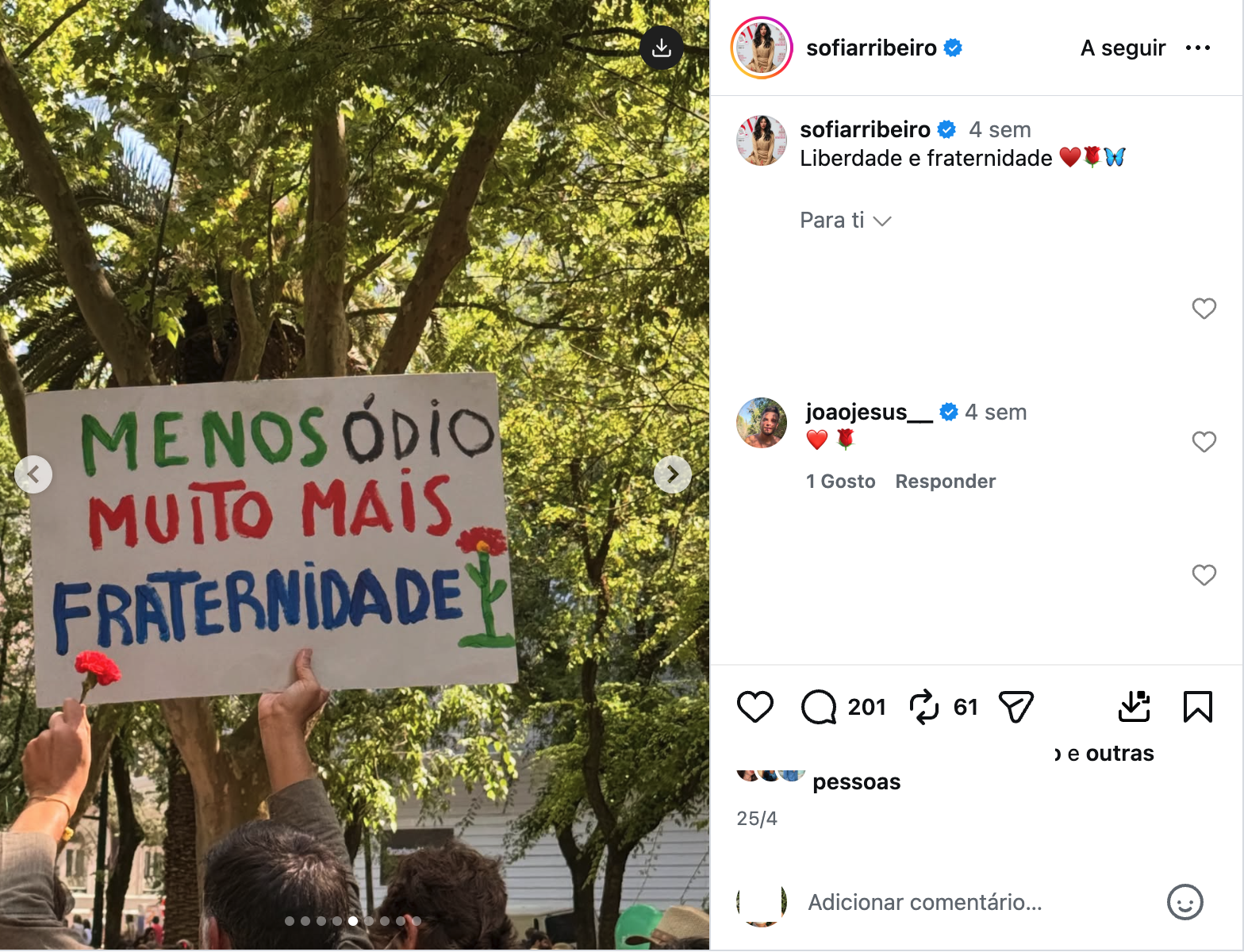 Surprise! Sofia Ribeiro and João Jesus are living in “a relationship”: “It’s been going on for months…”