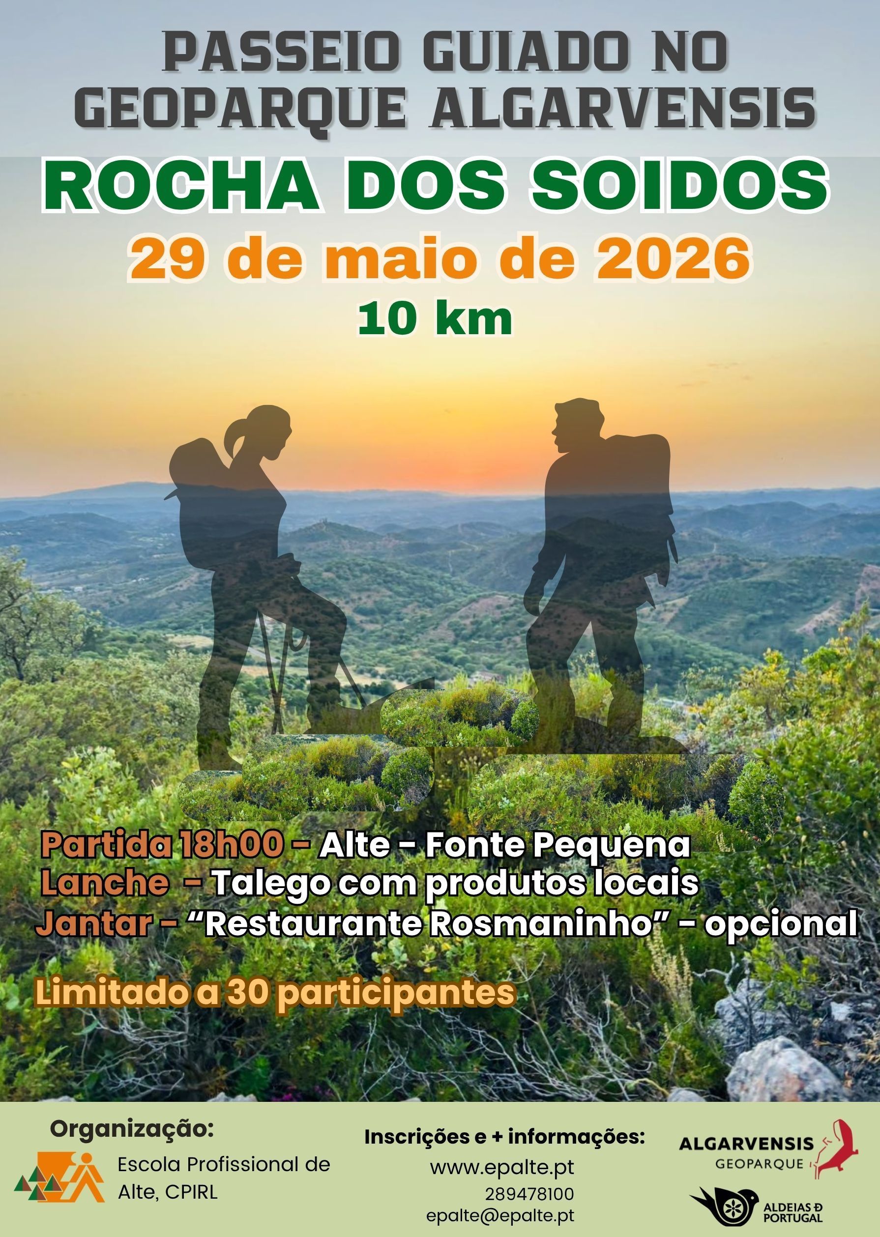 Walking tour in Alte marks UNESCO Geopark with route to Rocha dos Soídos
