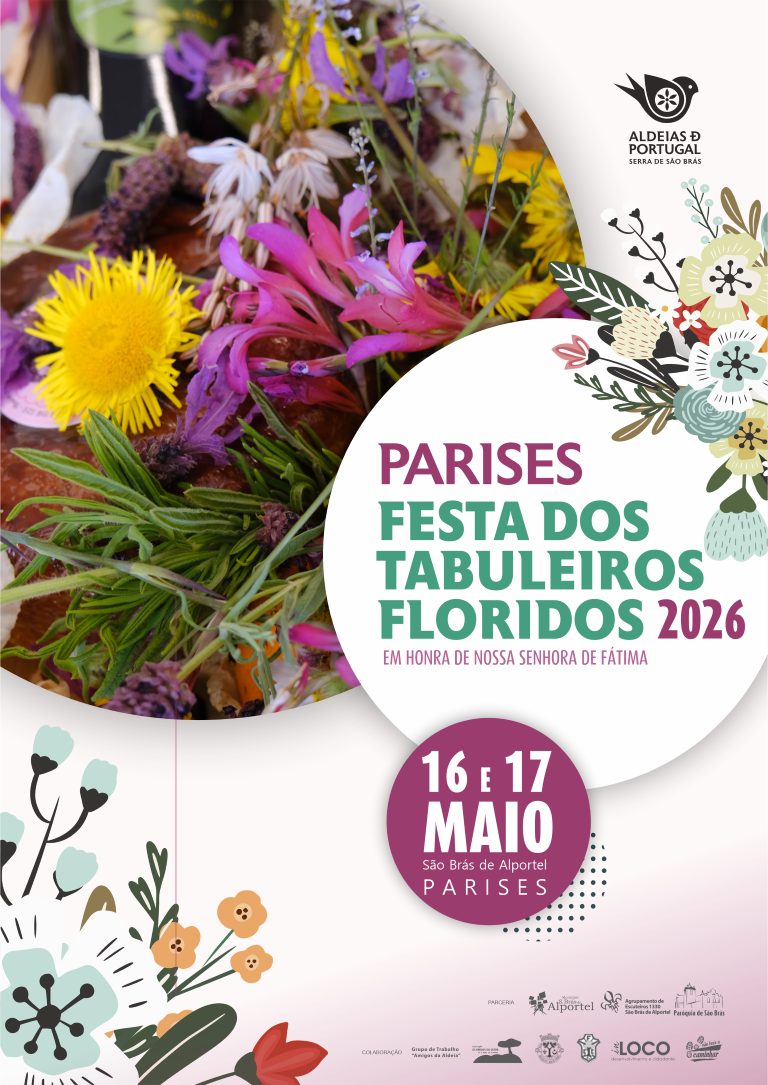 Parises celebrates the Festa dos Tabuleiros Floridos with procession, walks and mountain traditions