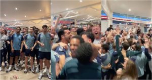 Arsenal players' reaction to winning the Premier League 22 years later