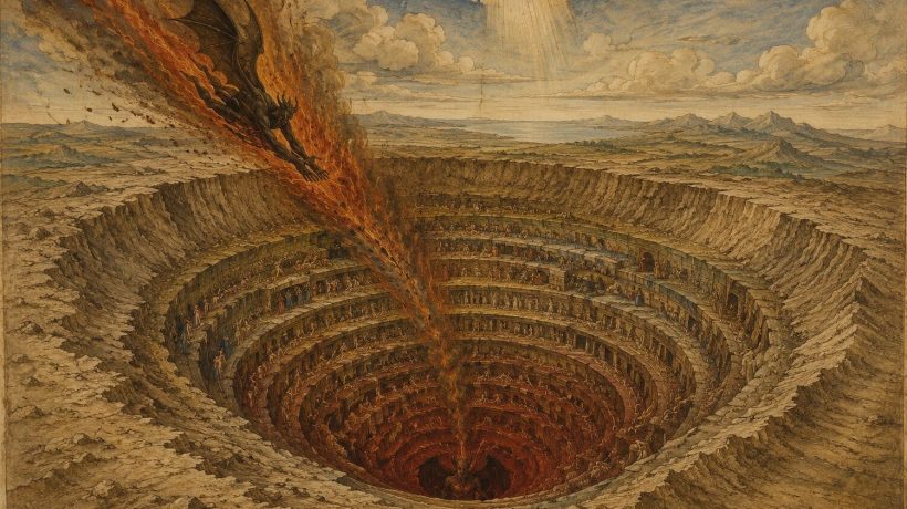 Dante's Inferno describes Lucifer falling from Heaven — or an asteroid impact?