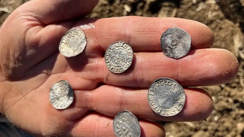3,000 Viking coins discovered in the same location. Intrigued historians