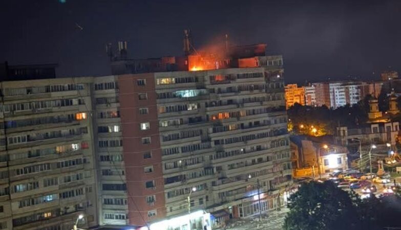 Russian drone hits residential building in Romania