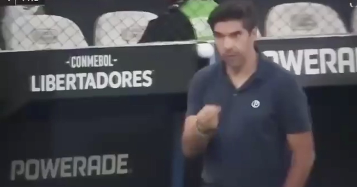 Abel Ferreira gives “motivation” to player using… middle finger