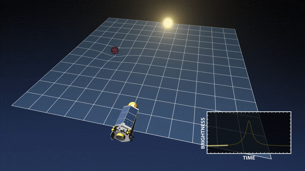 Something passed between us and a distant star