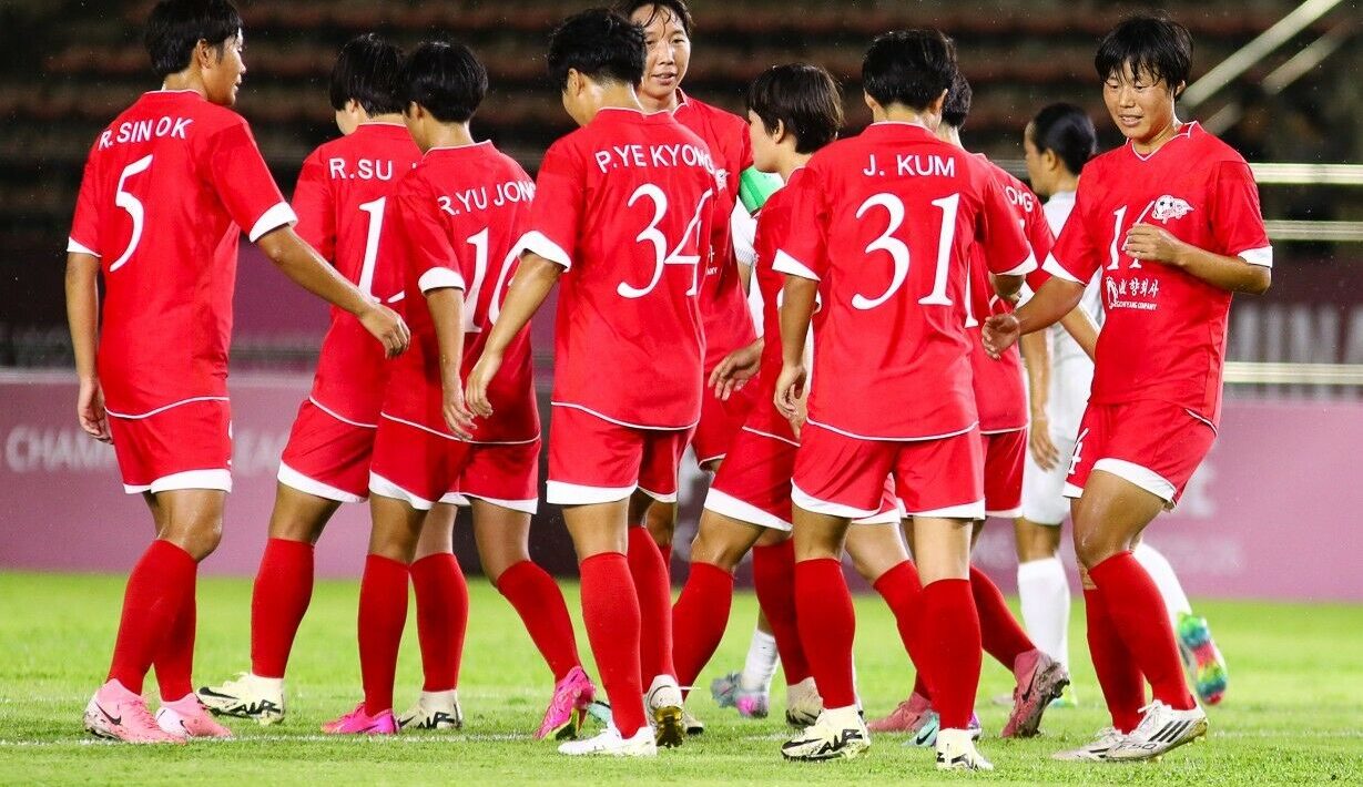 North Korean team goes to South Korea to compete in the Women's Champions League