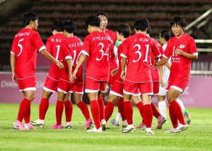 North Korean team goes to South Korea to compete in the Women's Champions League