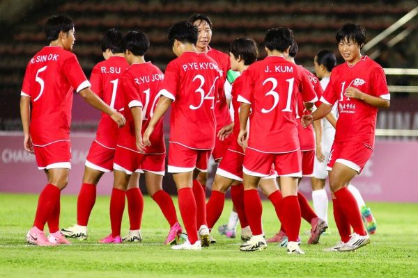 North Korean team goes to South Korea to compete in the Women's Champions League