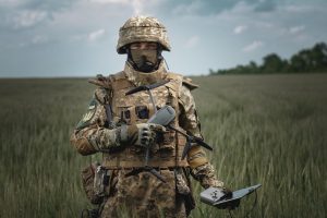 Soldiers update software – and radios shoot down drones