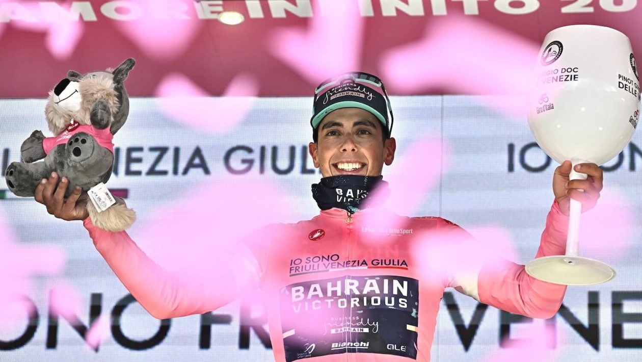 History: Afonso Eulálio is leader of the Tour of Italy (but still needs to win a bet)