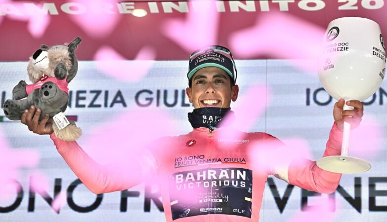 History: Afonso Eulálio is leader of the Tour of Italy (but still needs to win a bet)