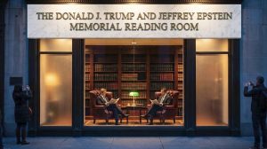 Trump & Epstein Memorial. “Finally something that deserves to be named after President Trump”