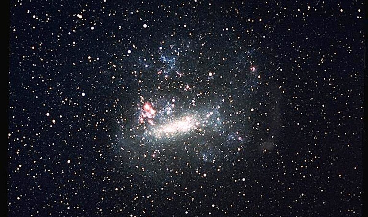 Something passed between us and a distant star