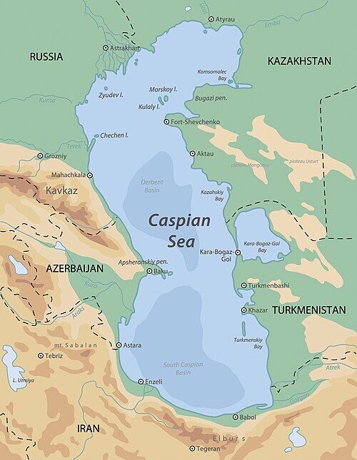 Why the Caspian Sea became so important in both the wars in Ukraine and Iran