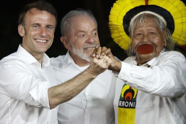 Chief Raoni is in intensive care in Brazil