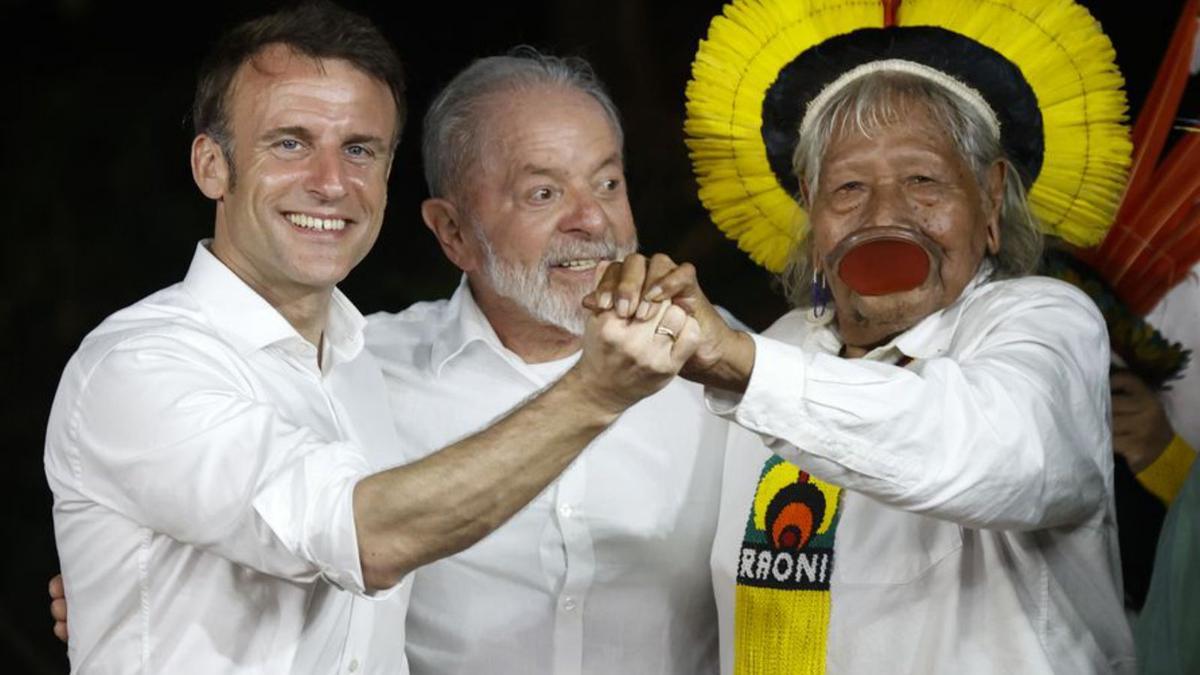 Chief Raoni is in intensive care in Brazil