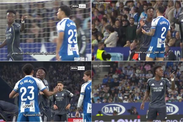 Television channel places camera following Vini Jr. during game to capture provocations