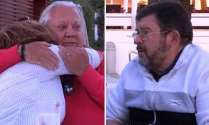 Married. "Ordinary…". Carlos hugs Quinita after a tense moment and 'destroys' Antônio