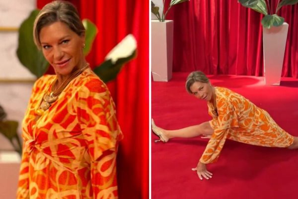 “It’s 10 to 0 in many cases.” Carolina Ortigão surprises by doing the splits backstage