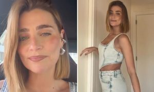 Thinner, Carolina Pinto recovers an old piece of clothing and reveals: “I'm glad I never gave…”
