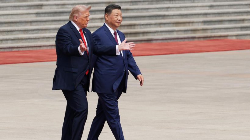 Trump opens his summit with Xi Jinping with a message of optimism: "We are going to have a fantastic future together"