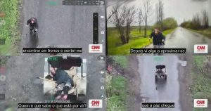 “Grandmother, sit down”: drone helps save elderly woman near the frontline in Ukraine