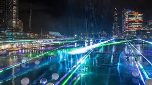 Unexpected rain: 90 drones fall to the ground in an Australian port after a technical failure during a light show