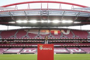 Rui Costa no Estádio da Luz. Crédito: Lusa