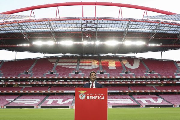 Rui Costa no Estádio da Luz. Crédito: Lusa