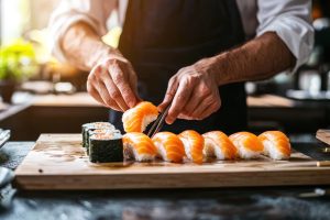 MSD Portimão promotes sushi cooking show
