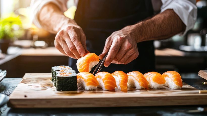 MSD Portimão promotes sushi cooking show