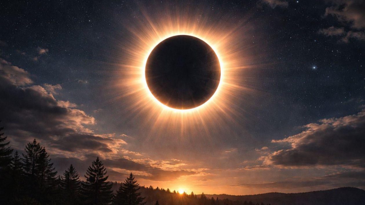 Solar Eclipse Poles have not seen such a solar eclipse for decades. Remember this date so you don't miss the spectacle in the sky