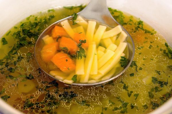 Culinary Mistakes Never put it in the broth. It kills the true taste of the soup