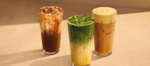 Flavor zone Caramelized banana announces summer at Starbucks