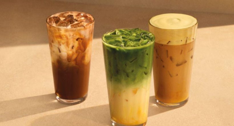 Flavor zone Caramelized banana announces summer at Starbucks