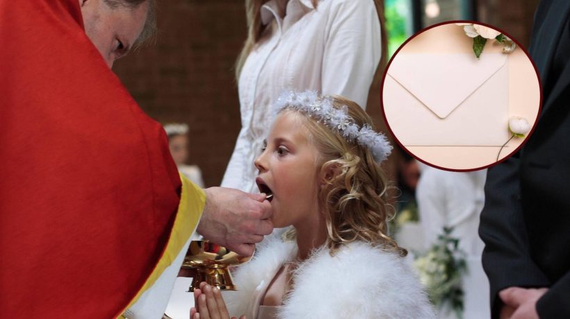 First Communion 2026 This is how much you need to put in the envelope for First Communion in 2026. Amounts higher than a year earlier