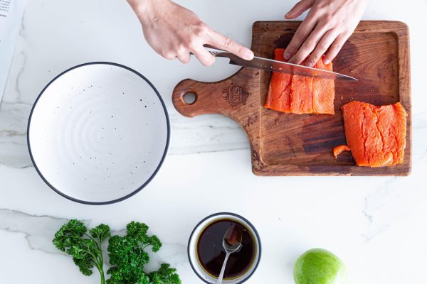 May Day Grilling in slow rhythm - salmon in the main role