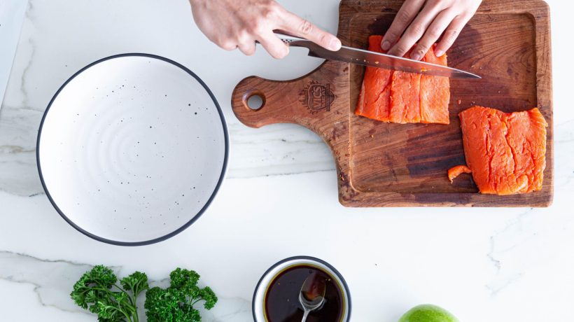 May Day Grilling in slow rhythm - salmon in the main role