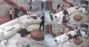 Brazilian goalkeeper called up for the World Cup ends up sprawled on the ground after hearing his name