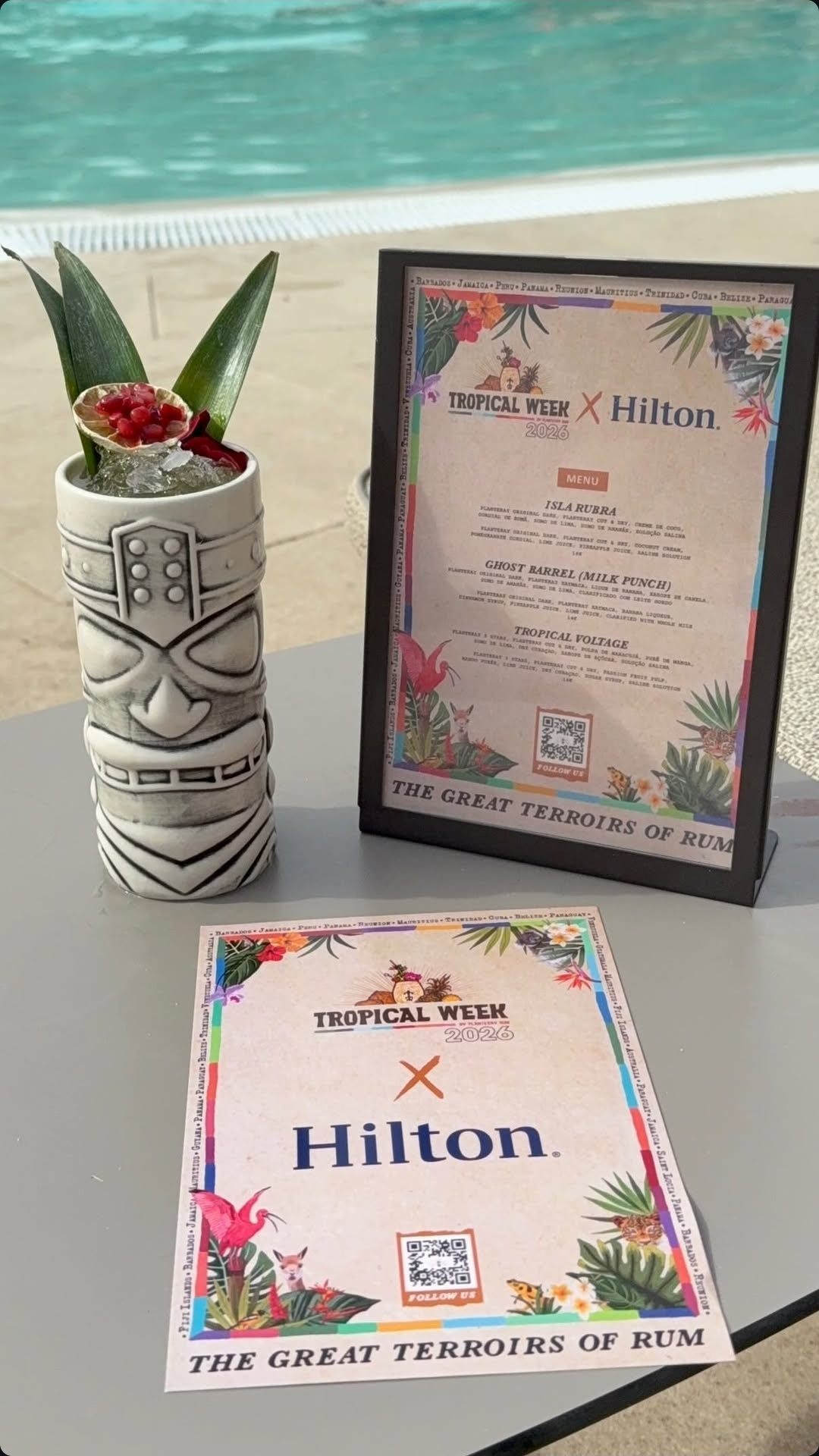 Tropical Week returns to the Hilton Vilamoura with exclusive cocktails