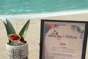 Tropical Week returns to the Hilton Vilamoura with exclusive cocktails