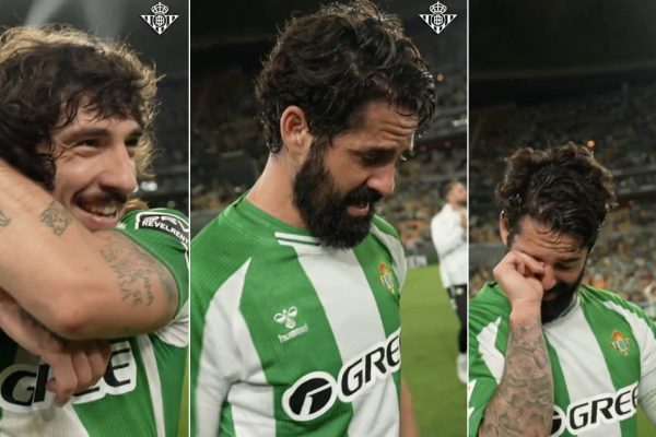 Isco is left in tears as Betis returns to the Champions League