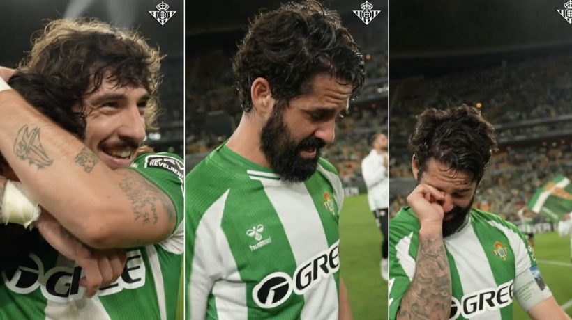 Isco is left in tears as Betis returns to the Champions League