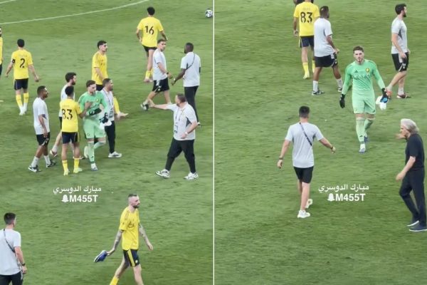 Jorge Jesus 'doesn't pass the ball' to Al Nassr goalkeeper after colossal error 12 seconds from the end of the match