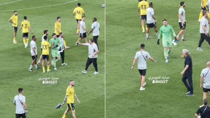 Jorge Jesus 'doesn't pass the ball' to Al Nassr goalkeeper after colossal error 12 seconds from the end of the match