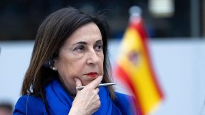 "We do not accept lessons": Robles replies to Trump after his threat to take troops from Spain