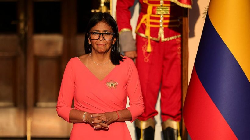 Delcy Rodríguez sends a direct message to the US and Europe: "Do not be afraid of a Venezuela free of sanctions"